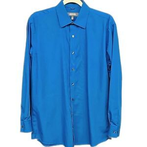 Kenneth Cole Reaction Mens Long Sleeve Shirt Homecoming Button Down